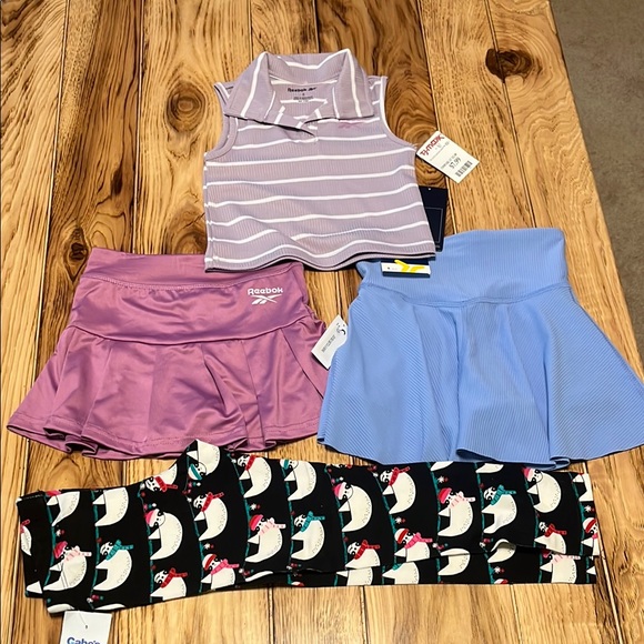 Bundle Girls clothes Reebok Cat & Jack NWT - Picture 2 of 13